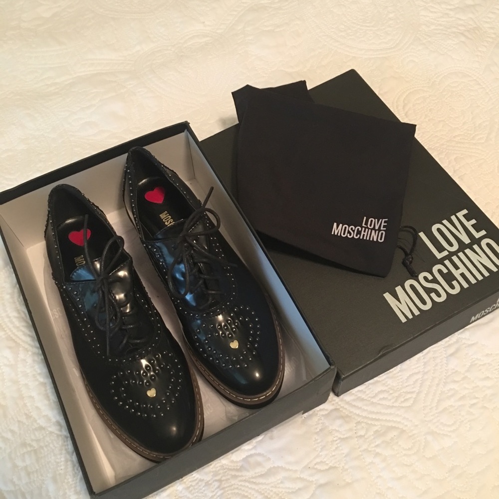 Love Moschino Oxford Shoes